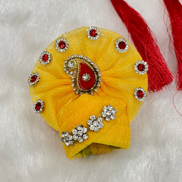 Laddu Gopal Designer Dress With Mukut (EKS010)