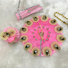 Load image into Gallery viewer, Laddu Gopal Designer Dress With Mukut