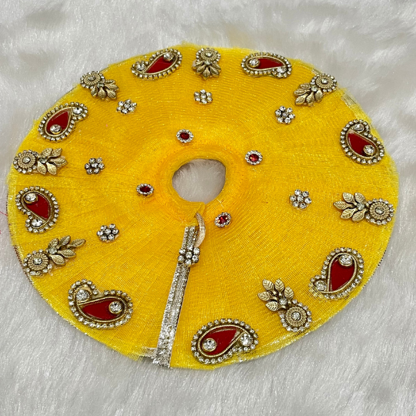 Laddu Gopal Designer Dress With Mukut (EKS010)