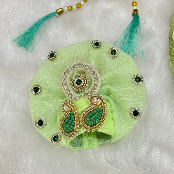 Laddu Gopal Designer Dress With Mukut (EKS003)