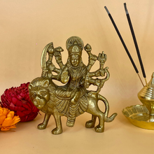 Load image into Gallery viewer, Brass Antique Mata Rani Murti