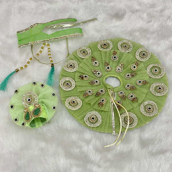 Laddu Gopal Designer Dress With Mukut (EKS003)