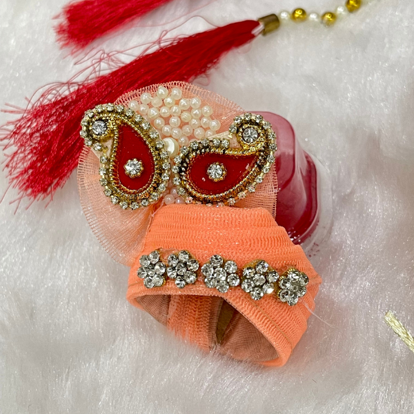 Laddu Gopal Designer Dress With Mukut (EKS011)