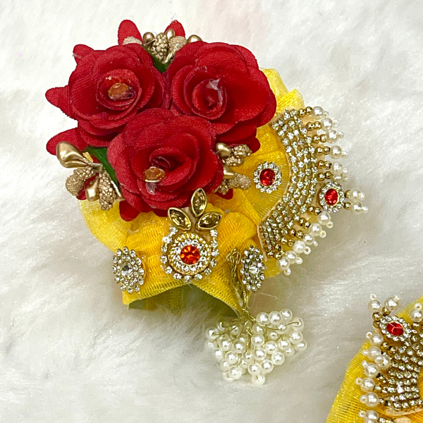 Laddu Gopal Designer Dress With Mukut
