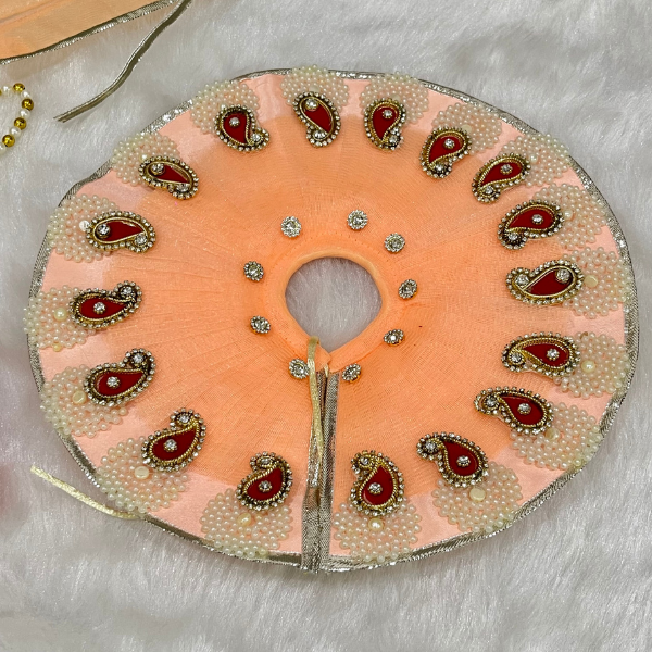 Laddu Gopal Designer Dress With Mukut (EKS011)