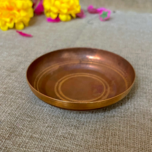 Load image into Gallery viewer, Copper Plate for Puja/Bhog