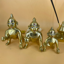 Load image into Gallery viewer, Brass Laddu Gopal