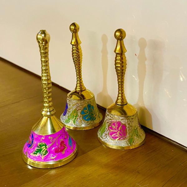 Designer Brass Pooja Bell (1 Pcs)