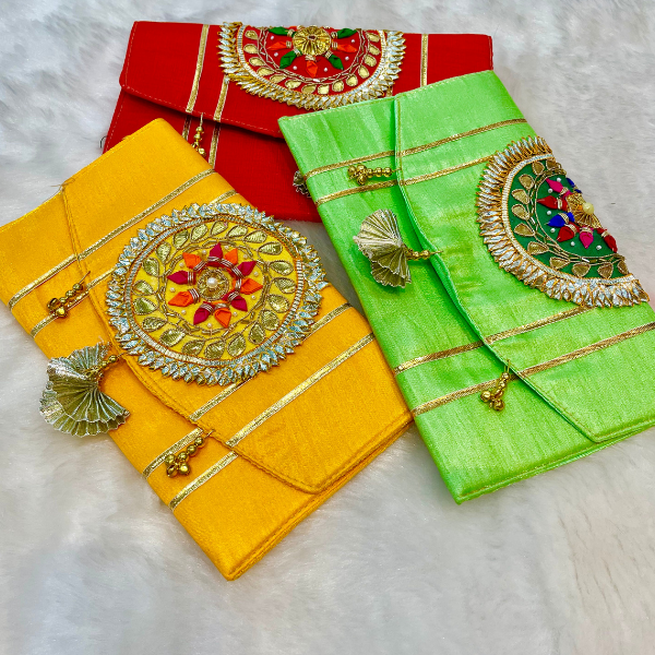 Designer Clutch Bag (3 Pcs Set)