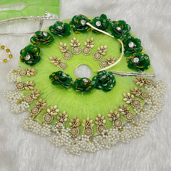 Laddu Gopal Designer Dress With Mukut (EKS005)