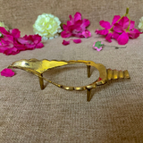 Brass Shankha Stand (Large)
