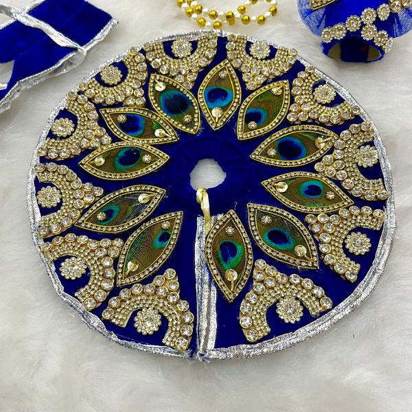 Laddu Gopal Designer Dress With Mukut