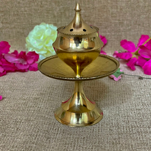 Load image into Gallery viewer, Brass Incense Agarbatti Stand Holder