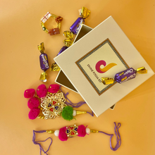 Load image into Gallery viewer, Bhai Bhabhi Rakhi (P08R50)