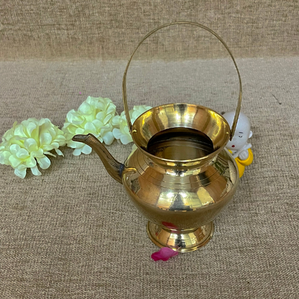 Pure Brass kamandal 8"