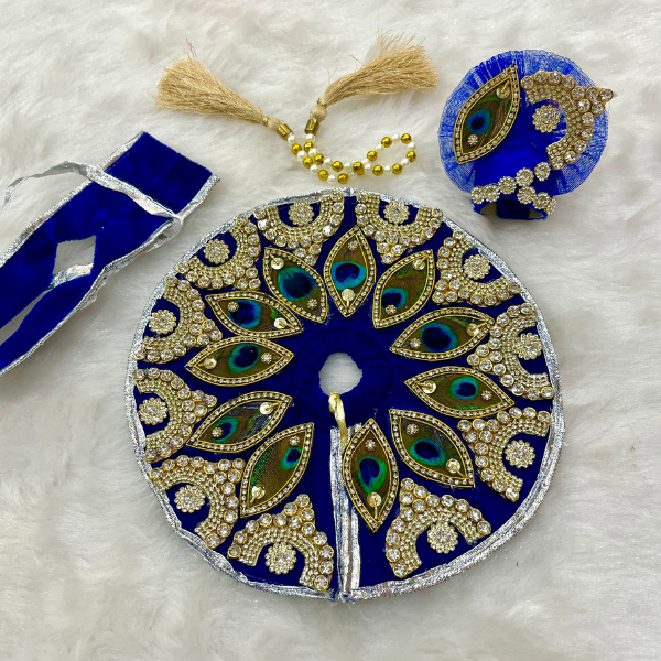 Laddu Gopal Designer Dress With Mukut