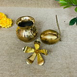 Brass Kalash with Mango Leaf & Coconut