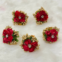 Load image into Gallery viewer, Floral Ring Jewelry (MOQ 25 PCS)