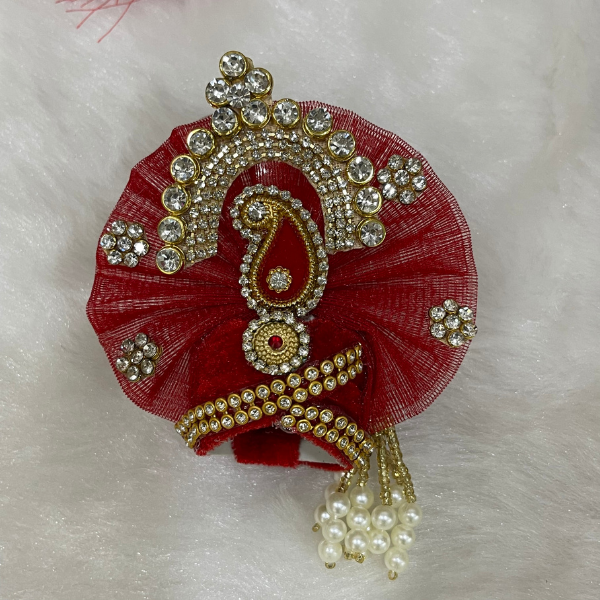Laddu Gopal Designer Dress With Mukut (EKS014)