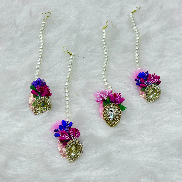 Floral Mangtika (MOQ 25 PCS)