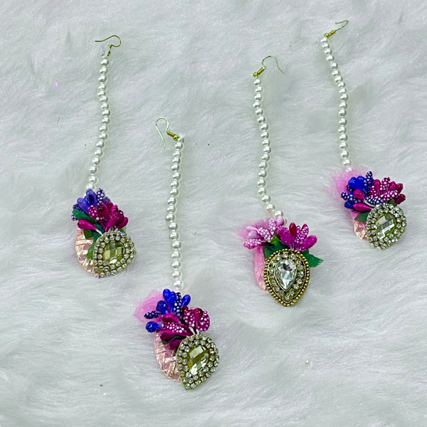 Floral Mangtika (MOQ 25 PCS)