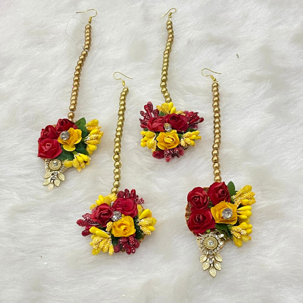Floral Mangtika (MOQ 25 PCS)