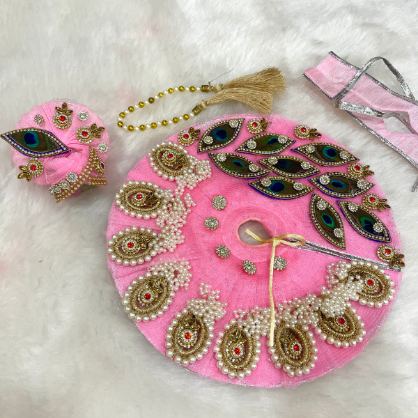 Laddu Gopal Designer Dress With Mukut