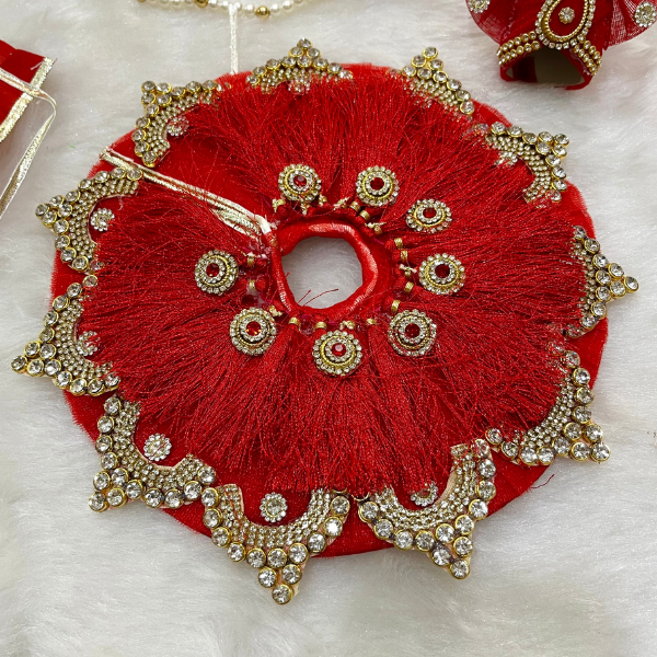 Laddu Gopal Designer Dress With Mukut