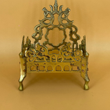 Pure Brass Heavy Singhasan (4x3)