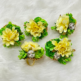 Floral Ring Jewelry (MOQ 25 PCS)