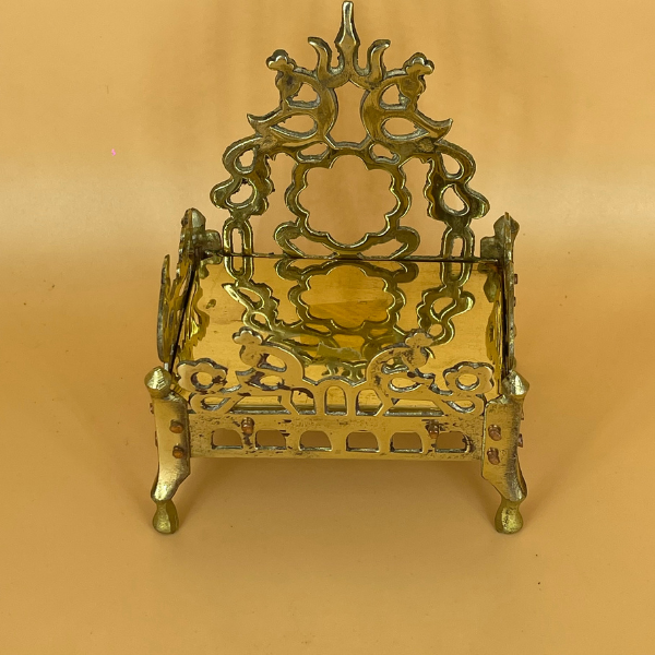 Pure Brass Heavy Singhasan (4x3)