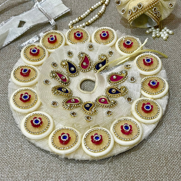 Laddu Gopal Designer Dress With Mukut