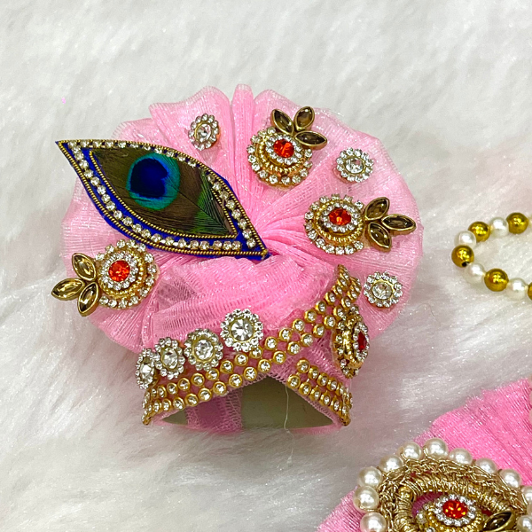 Laddu Gopal Designer Dress With Mukut