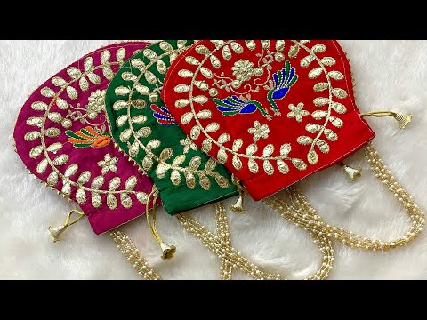 Designer Potli Bag (3 Pcs Set)